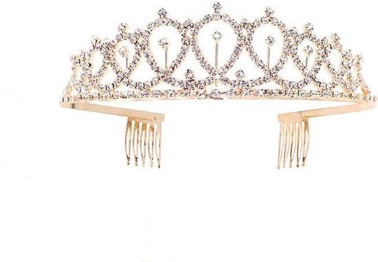 TDR Verjaardags Sjerp & Tiara "Birthday Queen" - Goud