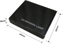 Lamp - 19cm - Tafellamp - Lamp - LED en One touch control - Houten Tafellamp - Kat figuur