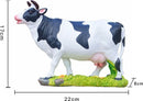 Levendig Koeienbeeldje van Synthetische Hars 22x8x17cm