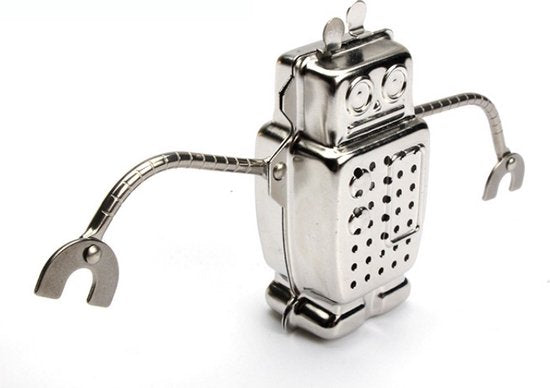 RVS Robot Theezeefje – Herbruikbaar Theeaccessoire