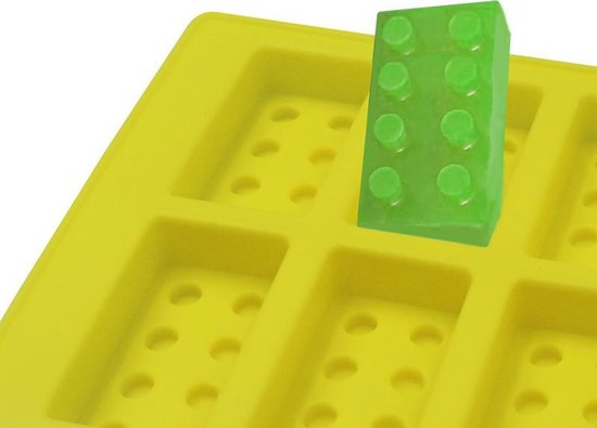 TDR- Brick robot siliconen ijsbakvormset - 5 delig