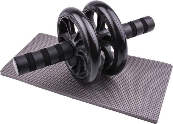 Fitness set 7-in-1 - Ab roller, Push-up bars, Springtouw