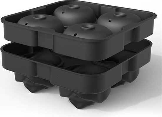 Siliconen ijsblokjesvorm - Rozen ijsbal Maker met Deksel