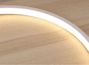 LED Tafellamp - Cirkel - 30cm diameter - Wit