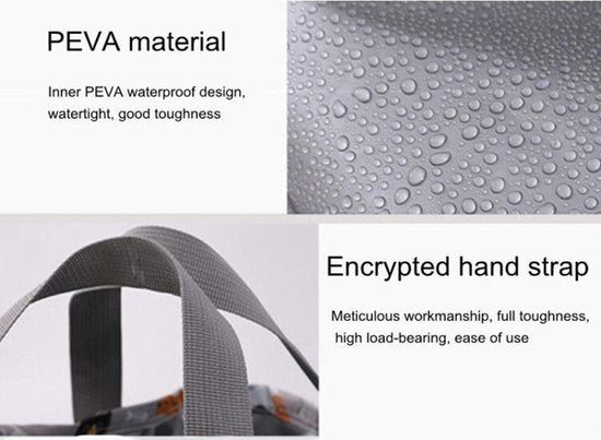 Opvouwbaar waterdicht bad 21L - geschikt voor voetenbad