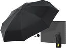TDR--Opvouwbare Paraplu -Windproof-Zonbescherming Anti-Uv UPF50 + met gratis Reisetui-zwart