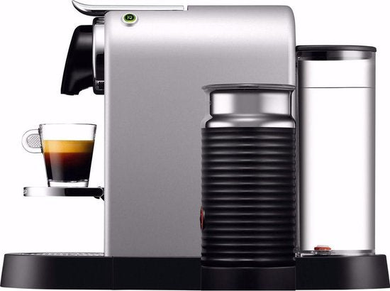 Krups Nespresso Citiz & Milk XN761B - Koffiecupmachine - Zilver - Met Melkopschuimer - Compact - Retro Design
