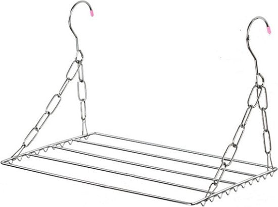 Verstelbaar Hangend Roestvrijstalen Droogrek Balkon Verwarmi