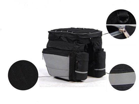 Milieuvriendelijke katoenen geweven tas - blauw