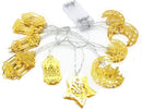 Eid Mubarak LED-verlichting - 10 lampjes - 1.65m