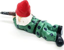 3delige Set Gedetailleerde Militaire Gevechtstuinkabouters in Diverse Poses - Decoratief Beeldje