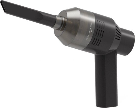 Wireless Mini Vacuum Cleaner -toetsenbord reiniger- Krachtige zuigkracht - Lange batterijduur - Verschillende mondstukken -zwart