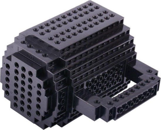 Unikorf Build on Brick Mug Zwart 350 ml - Bouw je mok