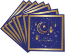 81 delig feestdecoratie set - islamitische Thema: Eid Mubarak / Ramadan / Suikerfeest - met tafelkleed, borden, servetten en bestek