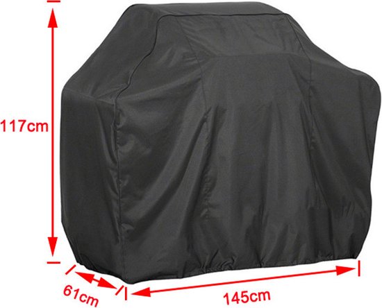 Waterbestendige Barbecuehoes 145x61x117cm - 420D Oxford