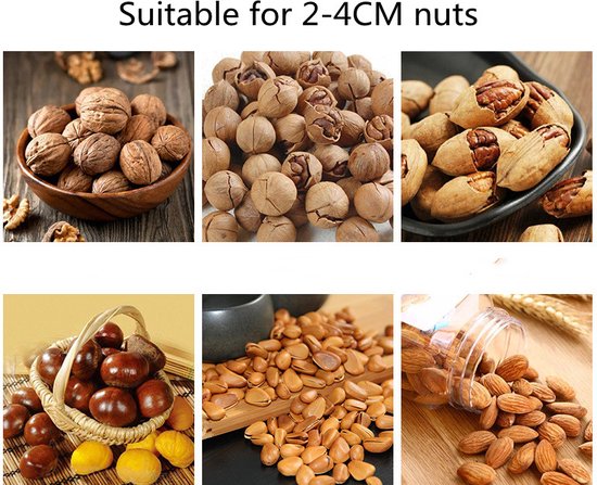 TDR-Multifunctionele notenkraker-met deksel en antisliphandgreep- donkerblauw