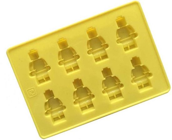 Brick robot siliconen ijsbakvormset - 3 delig