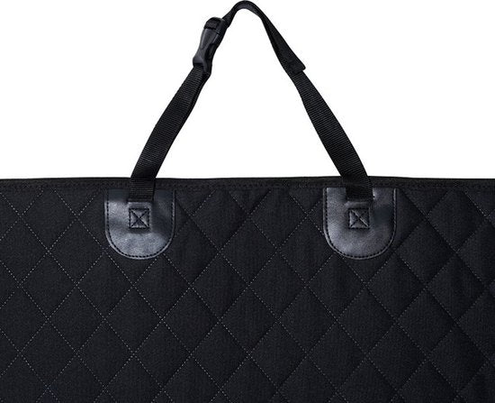 TDR Hondendeken Auto Achterbank 137x147CM - Zwart