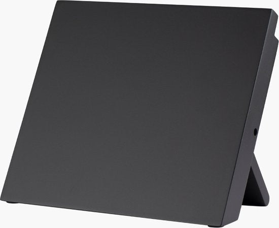 Keuken Opvouwbare Magnetische Messenblok -Messenblok Zonder Messen- Modern en Ruimtebesparend Ontwerp-zwart