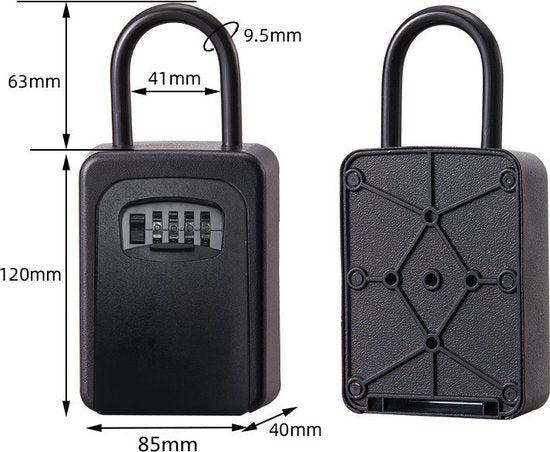 Sleutelkluis met 4-cijferige Code - Compact en Veilig