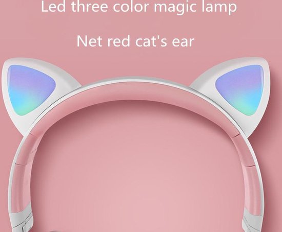 TDR Draadloze Bluetooth Over-Ear Koptelefoon Kinderen - Roze