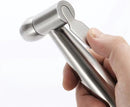 5 delige RVS Bidet Handdouche-Bidet Sproeier Set-Bidetkraan-zilver
