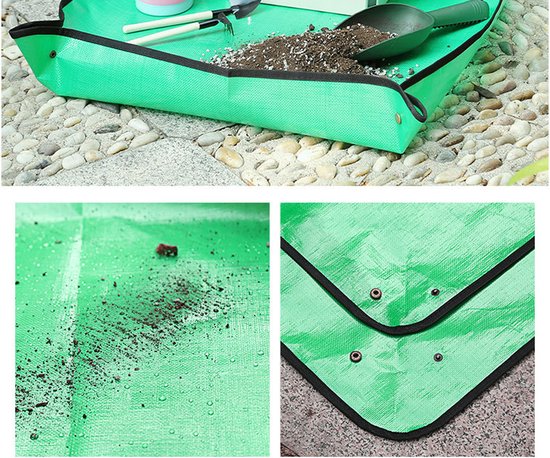 PE Plantenonderzetter-Onderlegger te gebruiken bij het zaaien- 98.5*98.5cm-groen