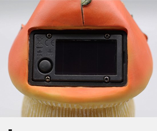 Zonne-energie Paddestoel Lamp - Milieuvriendelijk IP65