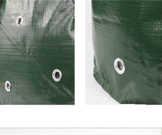 2 STUKS Aardappelplantzak met Luchtcirculatie en Waterafvoer-plantzak voor het kweken van groenten & fruit. 35x50cm Groen