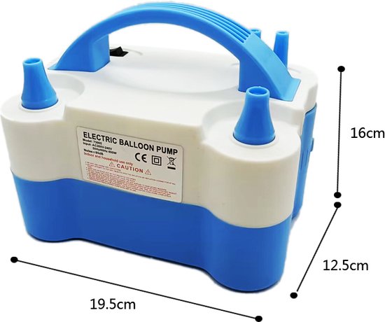 Elektrische ballonnenpomp-- Snel, Efficiënt en Gemakkelijk in Gebruik-blauw