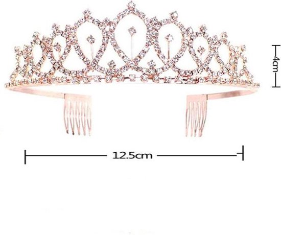 Merkloos TDR Sjerp & Tiara Birthday Queen, Roségoud