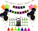 56delige-Fluorescerende  Letters  Verjaardagsballon Set