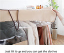 Kledinghoes - Ademend & Stofdicht - Transparant Venster - Stofbescherming voor Jurk Mantels Shirts Pakken Jas - 90 x 100 cm - Beige