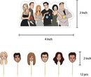 70 delig - verjaardagset - Thema: FRIENDS - Versiering voor feestjes, verjaardag - feestdecoratie