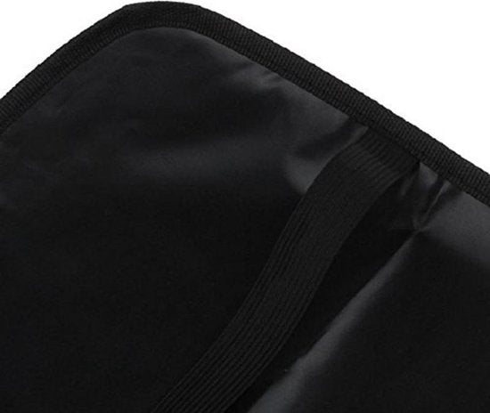 TDR-Autostoelbeschermer - Autostoelhoes – Voorstoelbeschermer – Kick Mat - Stoelhoes -zwart