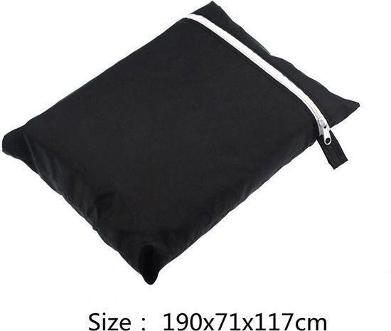 Waterdichte BBQ Beschermhoes met Opbergtas - 71x190x117cm