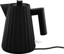 Alessi Plissé Waterkoker 1L Zwart