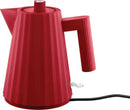 Alessi Plissé Waterkoker 1.7L Rood