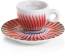 illy Art Collectie - Judy Chicago - giftset met twee espresso kop en schotel
