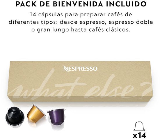 De'Longhi Nespresso Citiz EN167.B - Koffiecupmachine - Zwart