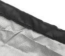 TDR - Waterdichte Stoelhoes - Tuinstoel hoes - Voor buiten  in de tuin, balkon of terras -  Regen- En Sneeuwbeschermingshoes - 64 x 64 x 120/70 CM - Zwart
