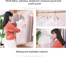6 stuks transparante stofhoezen voor kleding met Rits - Kledinghoezen-Kledingzakken-Extra groot 60*120CM