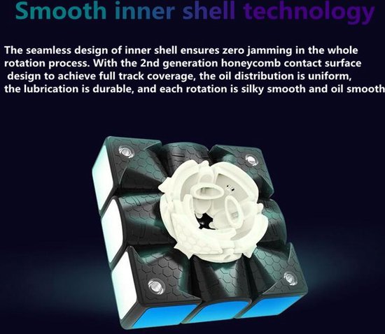 GAN Speed Cube - GAN356 X - 3x3 - Magnetisch