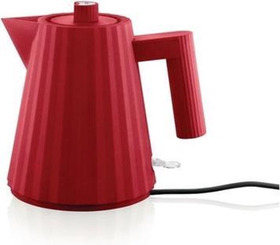 Alessi Plissé Waterkoker 1L Rood