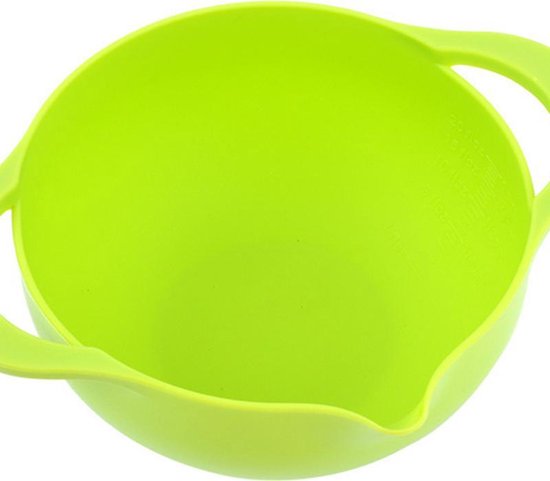 8-delige-Multifunctionele groentewasmand poederzeef -Afdruipmand-Meng en Maatkommen-stapelbaar-Beslagkommen