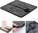 Voetverlichting op Een Nieuw Niveau: De Voetmassage Mat met Innovatieve EMS-Technologie - 6 Massagestanden & 9 Intensiteiten - Draadloos & USB-oplaadbaar