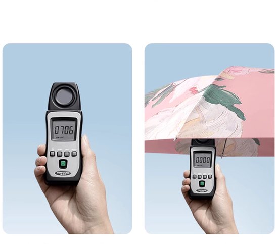 TDR-Opvouwbaar bloem paraplu - Zonbescherming Anti-Uv UPF50