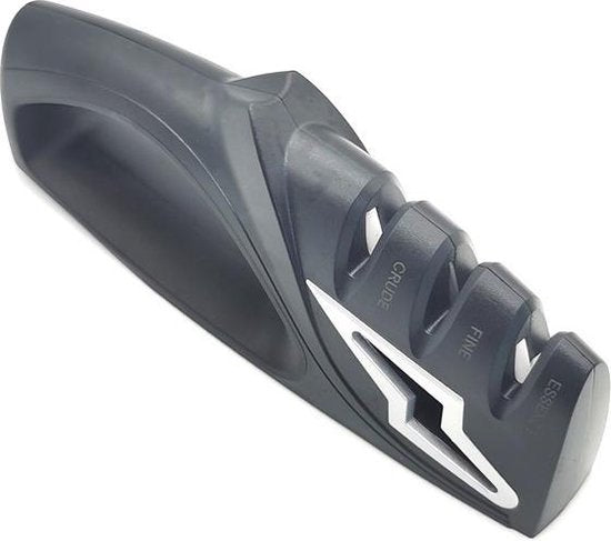 Professionele Messenslijper - Grijs - Ergonomisch - 4 Stande