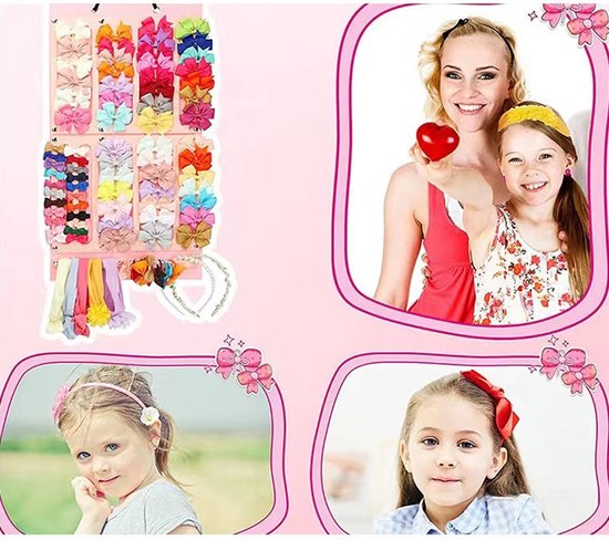 Haarelastiekjes Organizer - Vilt Opbergtas voor Haaraccessoi