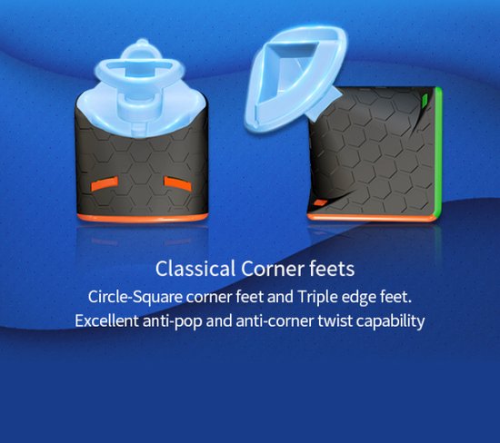 GAN 356 R S Professionele Speed Cube - 3x3 - Magic Puzzle -